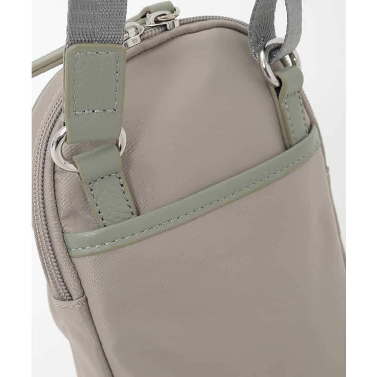 [撥水/超軽量]パイピングレザーデザインショルダーバッグ | MK MICHEL KLEIN BAG | 詳細画像5 