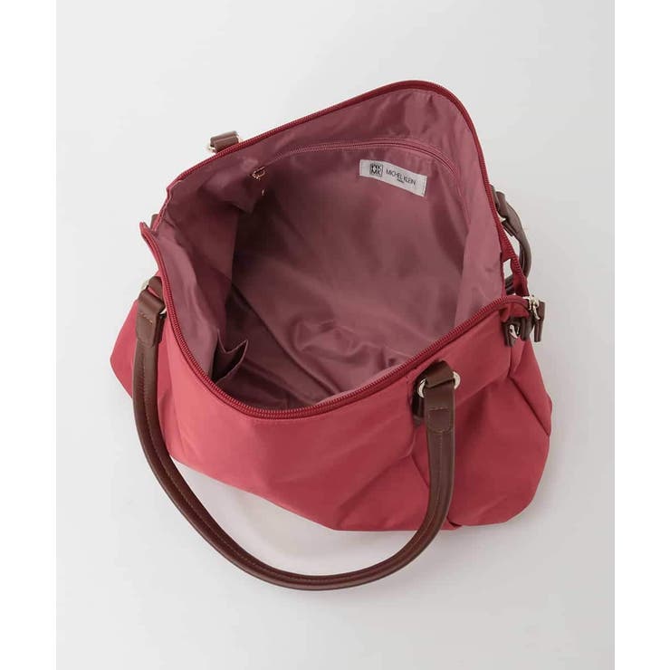 [2WAY/撥水/A4収納可]牛革ジョイントデザイントートバッグ | MK MICHEL KLEIN BAG | 詳細画像17 