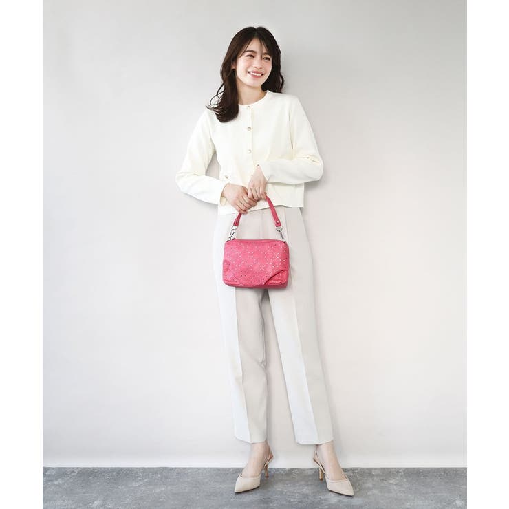 [2WAY]パンチングデザインミニショルダーバッグ | MK MICHEL KLEIN BAG | 詳細画像19 