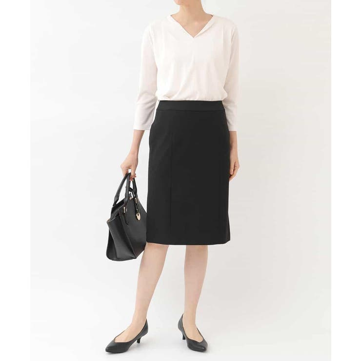 【洗える】ベーシックタイトスカート | OFUON | 詳細画像13 
