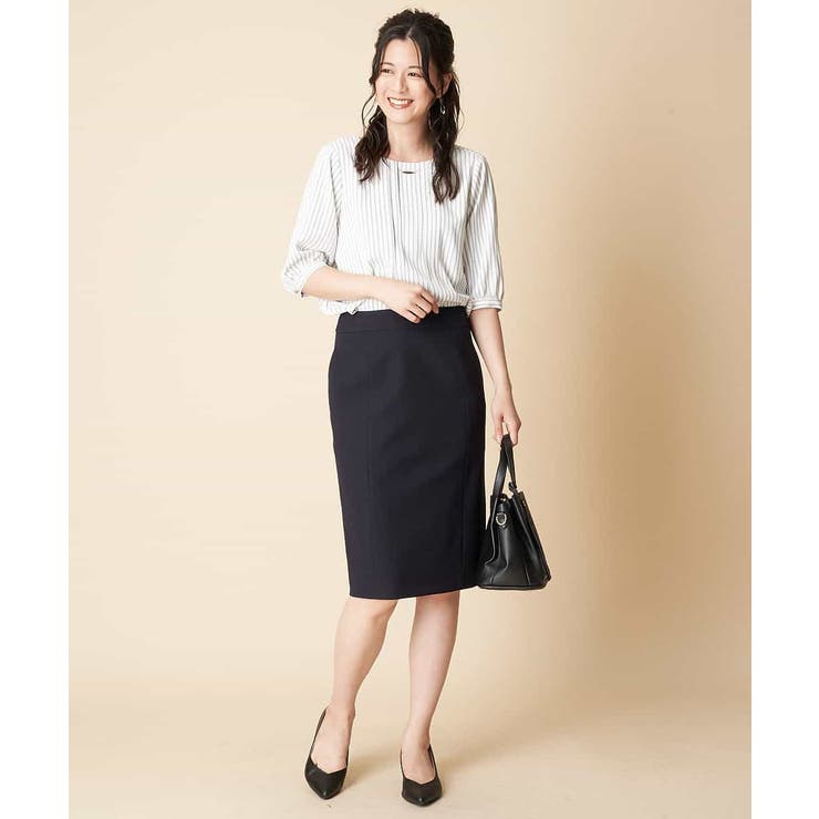 【洗える】ベーシックタイトスカート | OFUON | 詳細画像24 