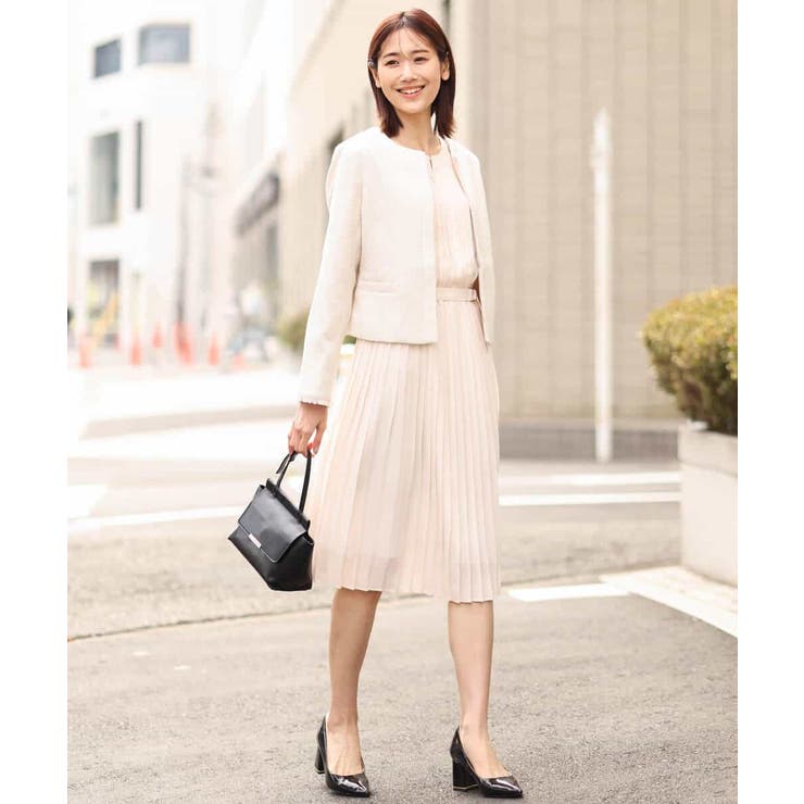 [セットアップ対応]ラメツイードノーカラージャケット | OFUON | 詳細画像13 