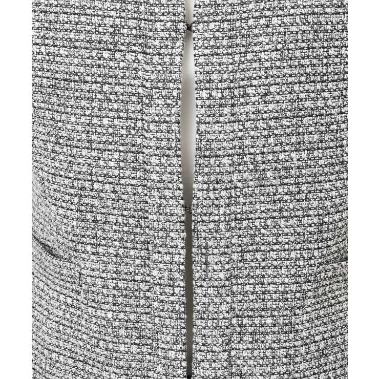 [セットアップ対応]ラメツイードノーカラージャケット | OFUON | 詳細画像31 