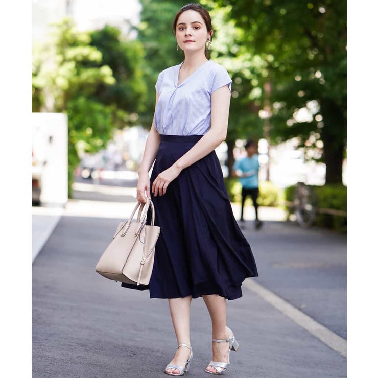 ミディフレアスカート[品番：ITKW0011321]｜OFUON（オフオン）の