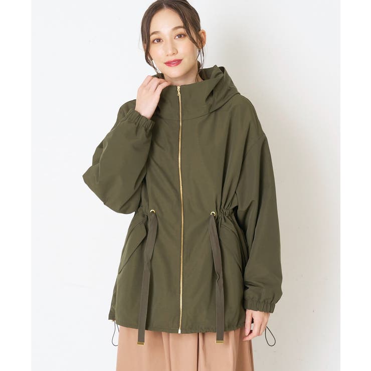 洗える】インフードマウンテンパーカー[品番：ITKW0007843