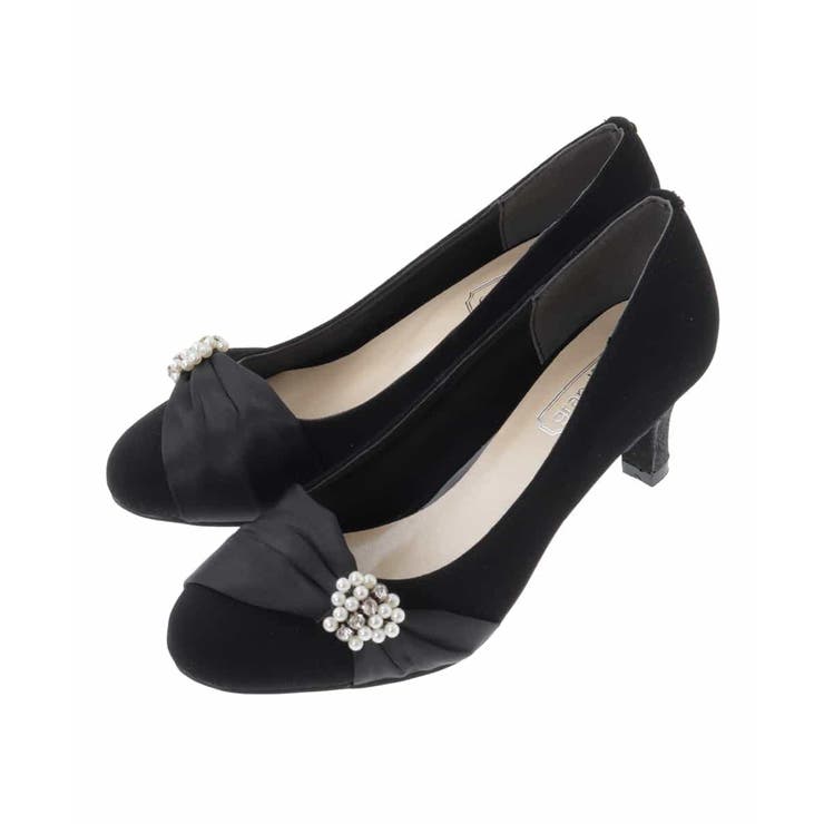 黒 パンプス ハイヒール OFUON