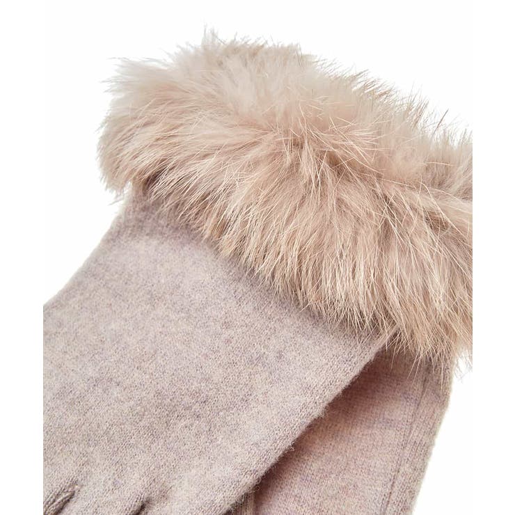 ファーアクセントグローブ | OFUON | 詳細画像3 