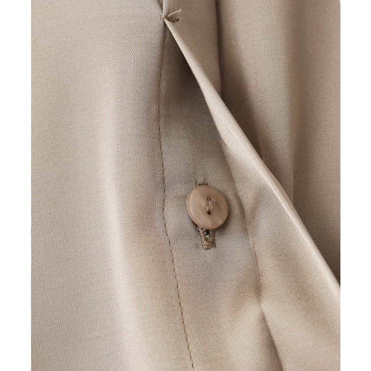 リボン付きバンドカラーブラウス/洗える/WEB限定サイズあり | OFUON | 詳細画像26 