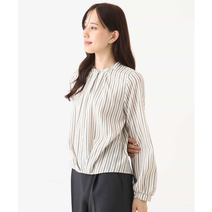 フロントタックデザインブラウス/洗える/WEB限定 | OFUON | 詳細画像16 
