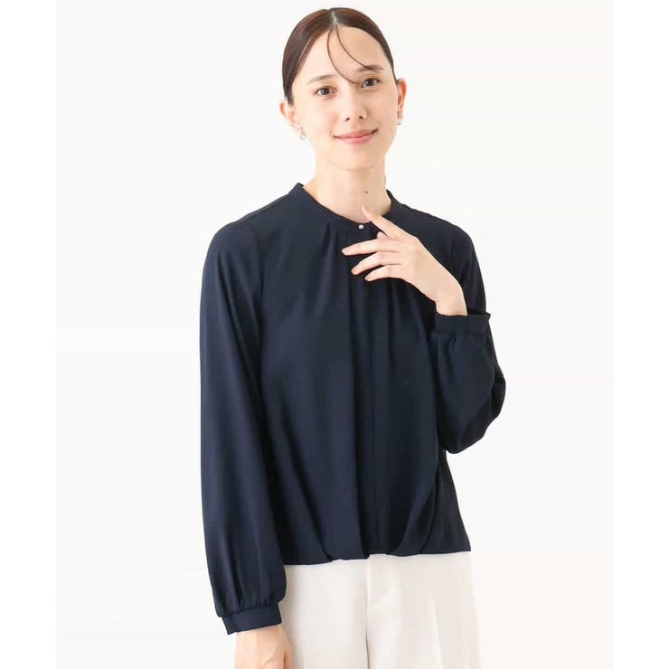 フロントタックデザインブラウス/洗える/WEB限定 | OFUON | 詳細画像2 