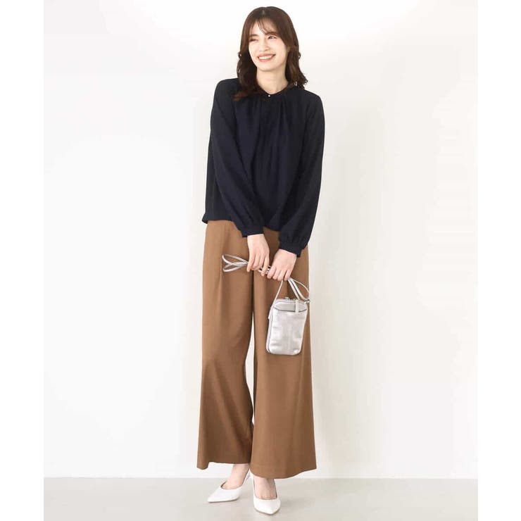 フロントタックデザインブラウス/洗える/WEB限定 | OFUON | 詳細画像22 