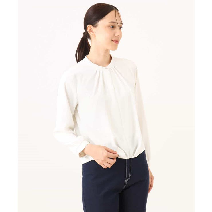 フロントタックデザインブラウス/洗える/WEB限定 | OFUON | 詳細画像40 