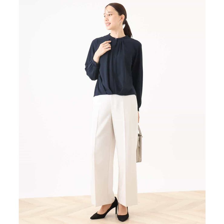フロントタックデザインブラウス/洗える/WEB限定 | OFUON | 詳細画像5 