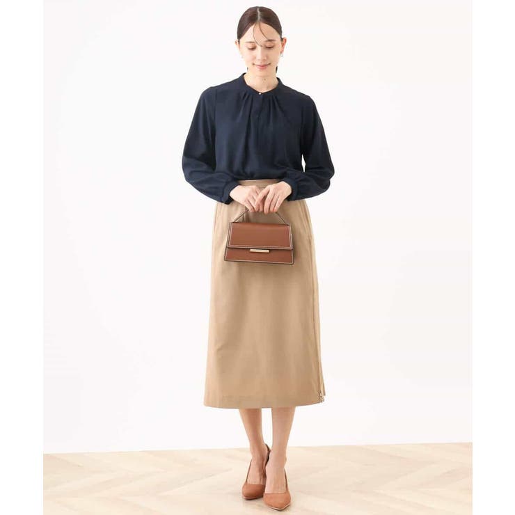 フロントタックデザインブラウス/洗える/WEB限定 | OFUON | 詳細画像6 