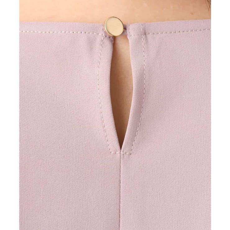 タックデザインジョーゼットブラウス(長袖)/UVカット/接触冷感/洗える | OFUON | 詳細画像24 