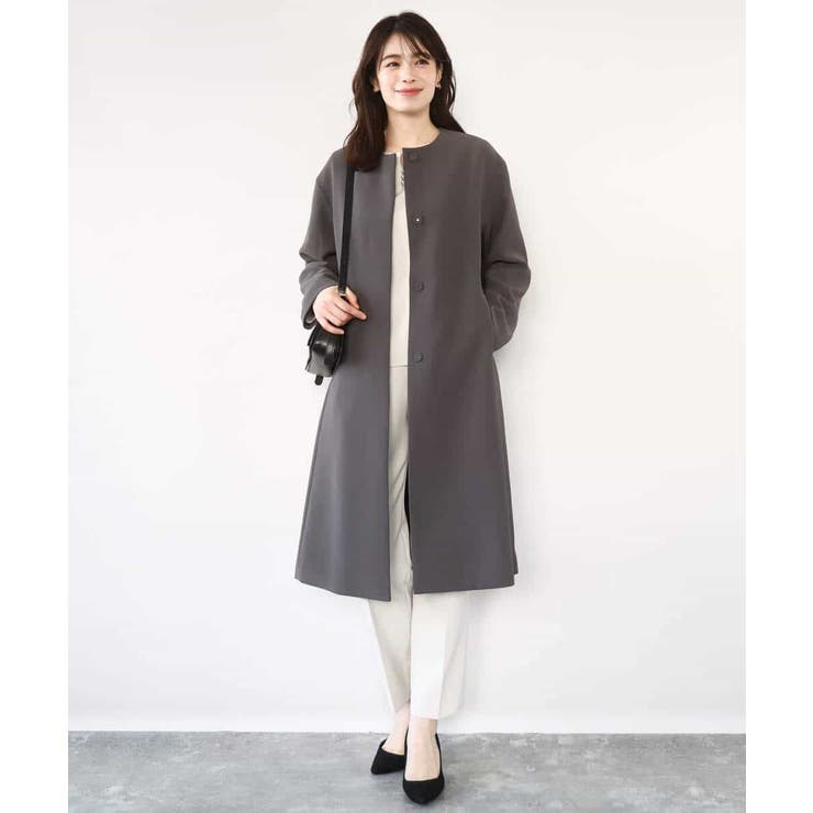 ダブルクロス ペプラムブラウス/洗える/WEB限定サイズあり | OFUON | 詳細画像28 