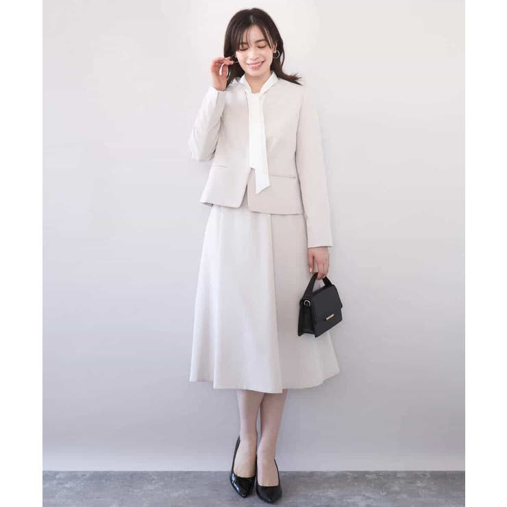 スムースジョーゼットボウブラウス/洗える/WEB限定サイズあり | OFUON | 詳細画像10 