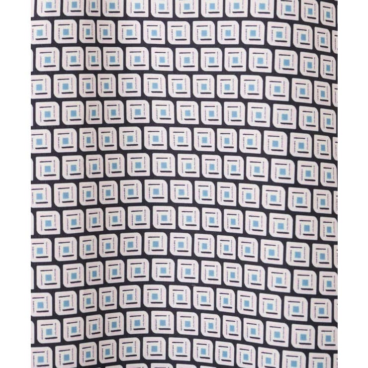 カラースクエアプリント2wayブラウス/洗える | OFUON | 詳細画像24 