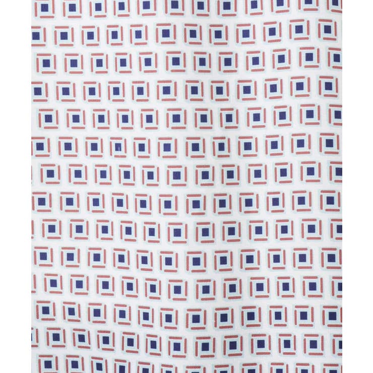 カラースクエアプリント2wayブラウス/洗える | OFUON | 詳細画像27 