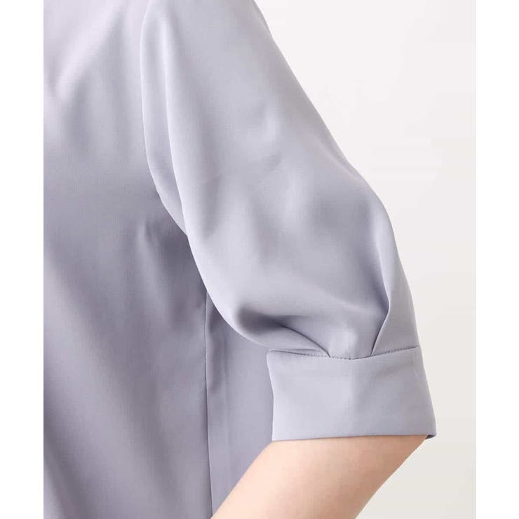 フロントタックジョーゼットブラウス/洗える/WEB限定サイズ | OFUON | 詳細画像34 