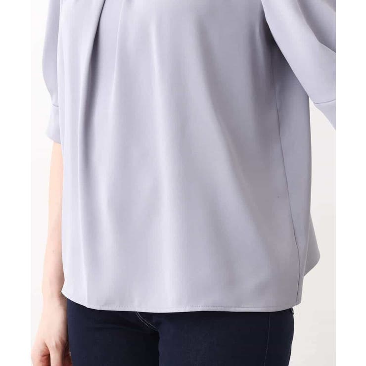 フロントタックジョーゼットブラウス/洗える/WEB限定サイズ | OFUON | 詳細画像35 