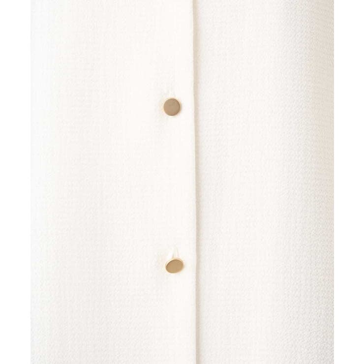 五分袖Vネックブラウス/洗える | OFUON | 詳細画像11 