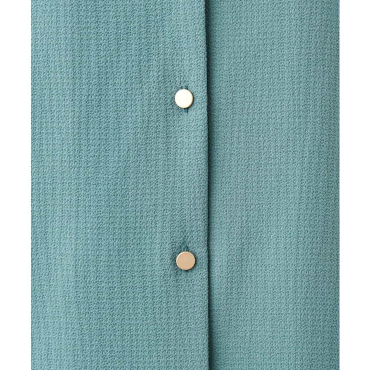 五分袖Vネックブラウス/洗える | OFUON | 詳細画像9 