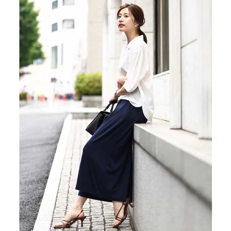 スキッパーシャツブラウス/洗える | OFUON | 詳細画像9 