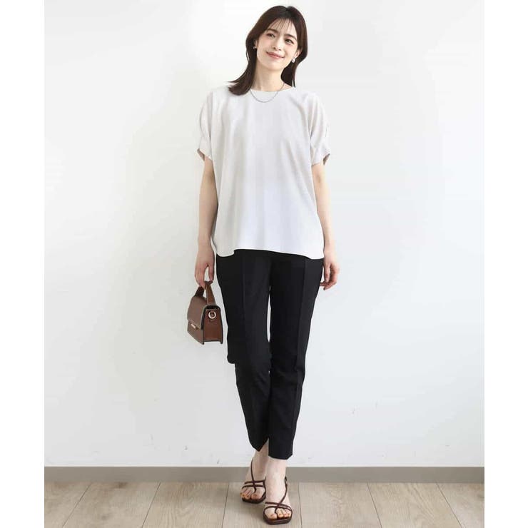 OFUON / オフオン タックスリーブブブラウス/洗える OFUON｜タックスリーブブブラウス/洗える | Rakuten Fashion