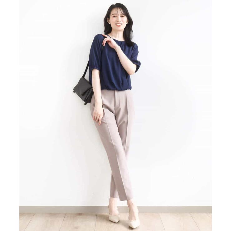 カシュクールデザインブラウス/接触冷感/速乾/洗える/WEB限定サイズあり | OFUON | 詳細画像7 