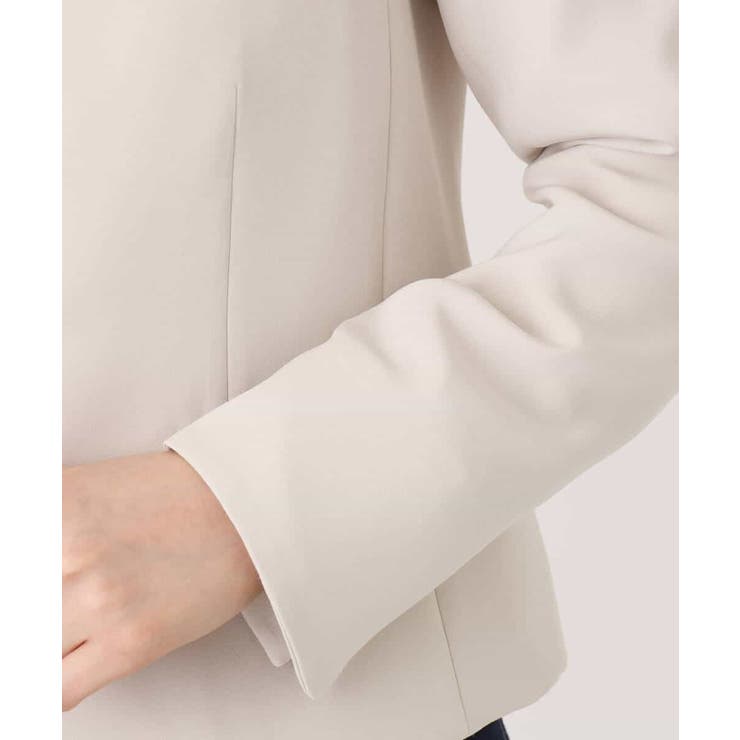 [セットアップ対応]ライトラブルクロス カラーレスジャケット 洗える | OFUON | 詳細画像20 