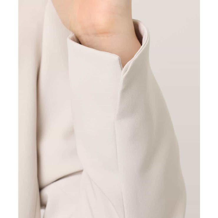 [セットアップ対応]ライトラブルクロス カラーレスジャケット 洗える | OFUON | 詳細画像21 