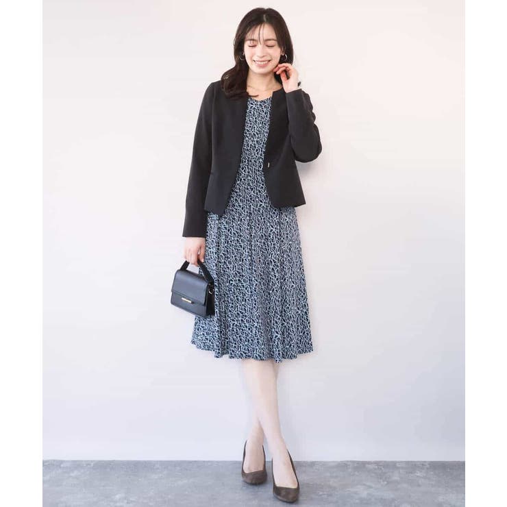 [セットアップ対応]ライトラブルクロス カラーレスジャケット 洗える | OFUON | 詳細画像3 