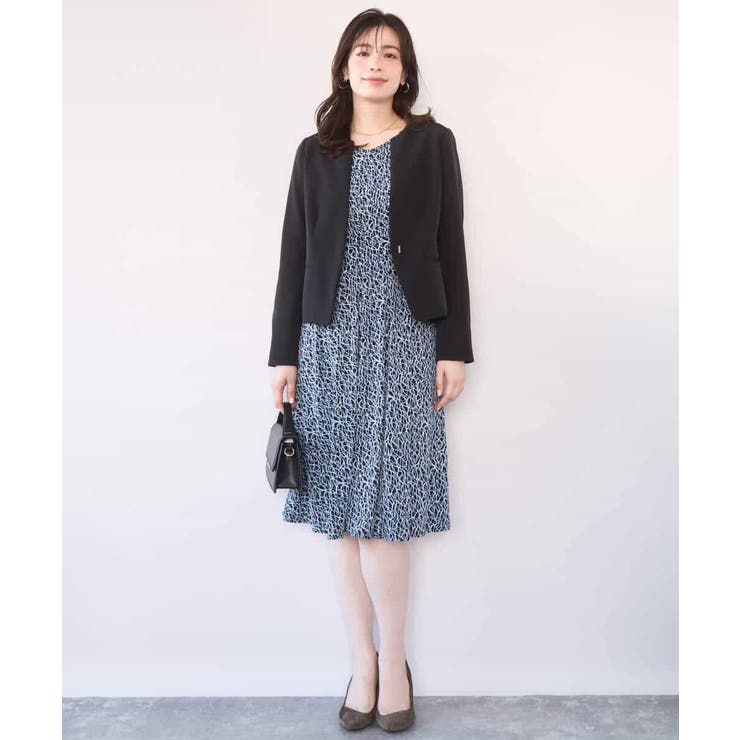 [セットアップ対応]ライトラブルクロス カラーレスジャケット 洗える | OFUON | 詳細画像4 