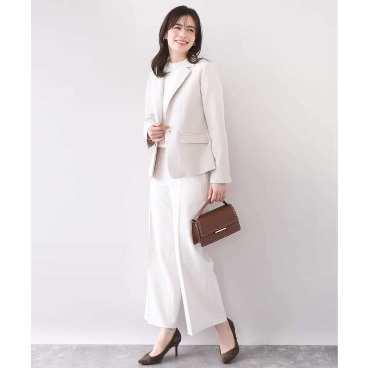 [セットアップ対応]ライトラブルクロス テーラードジャケット 洗える | OFUON | 詳細画像13 