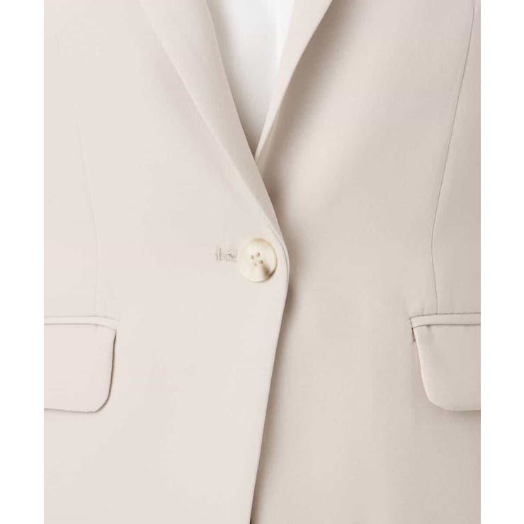 [セットアップ対応]ライトラブルクロス テーラードジャケット 洗える | OFUON | 詳細画像2 