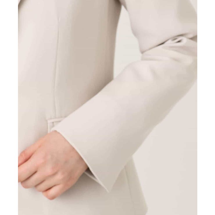 [セットアップ対応]ライトラブルクロス テーラードジャケット 洗える | OFUON | 詳細画像21 