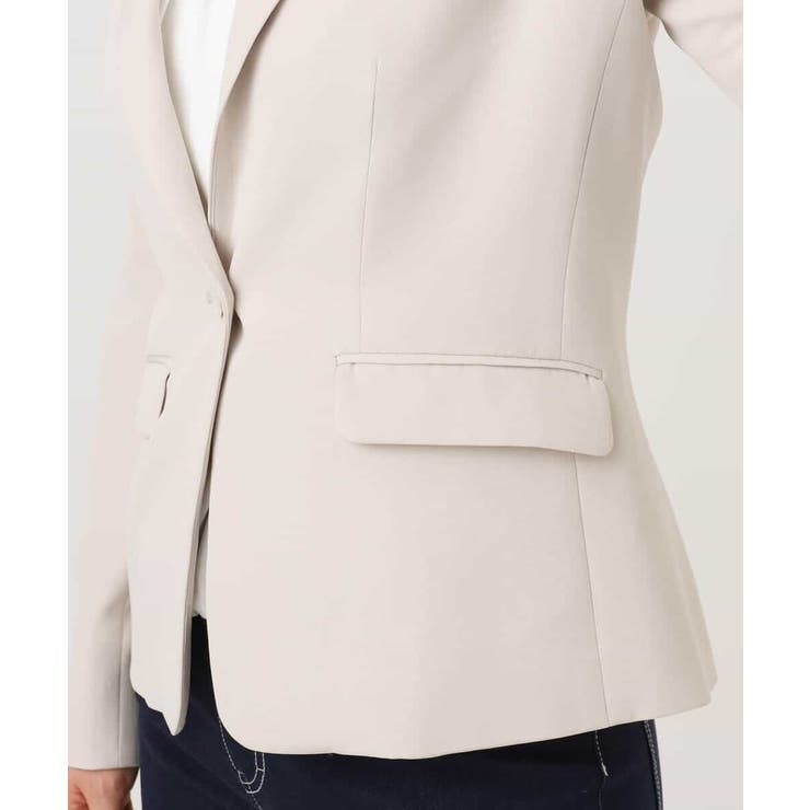 [セットアップ対応]ライトラブルクロス テーラードジャケット 洗える | OFUON | 詳細画像24 