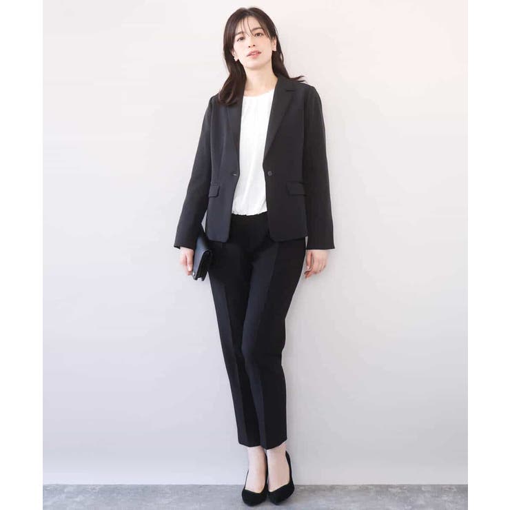 [セットアップ対応]ライトラブルクロス テーラードジャケット 洗える | OFUON | 詳細画像8 