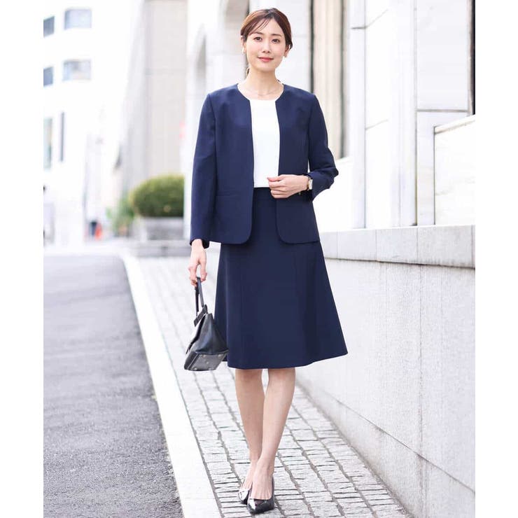 [セットアップ対応]ライトシャンブレー カラーレスジャケット/洗える | OFUON | 詳細画像3 