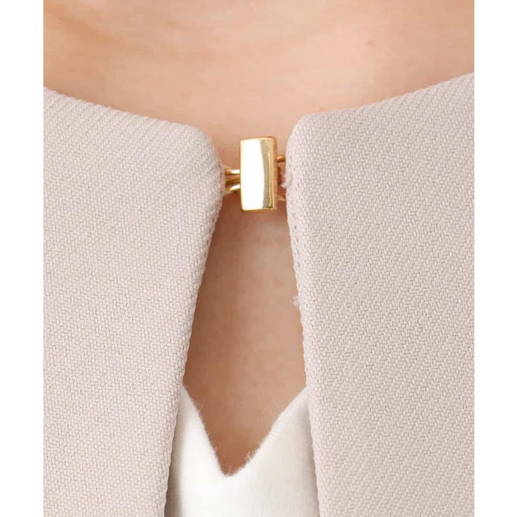 [セットアップ対応]ノーカラージャケット/洗える/WEB限定サイズあり | OFUON | 詳細画像30 