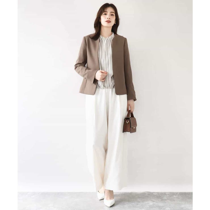 [セットアップ対応]カラーレスジャケット/洗える/WEB限定サイズあり | OFUON | 詳細画像24 