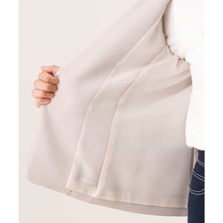 [セットアップ対応]カラーレスジャケット/洗える/WEB限定サイズあり | OFUON | 詳細画像36 