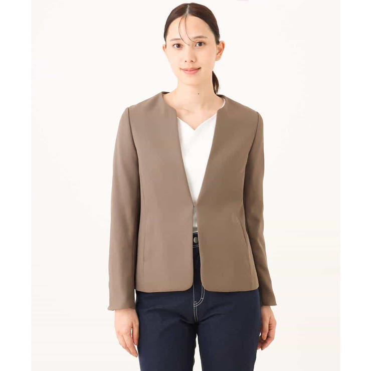 [セットアップ対応]カラーレスジャケット/洗える/WEB限定サイズあり | OFUON | 詳細画像38 