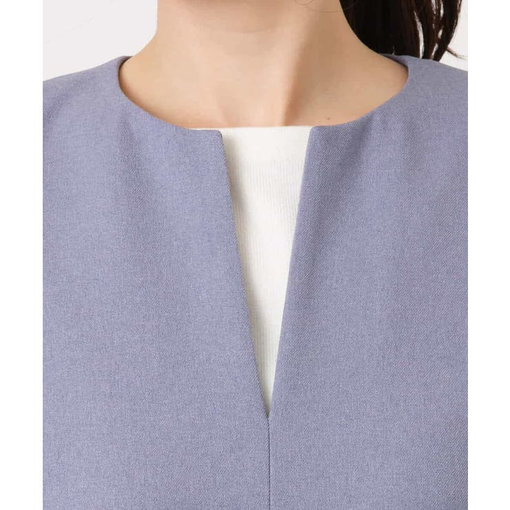 キーネックデザインジャンパースカート/洗える/WEB限定サイズあり | OFUON | 詳細画像20 