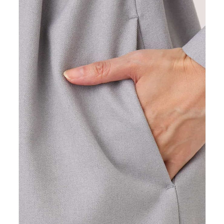 ウールライクベルトデザインワンピース/洗える/WEB限定サイズあり | OFUON | 詳細画像18 