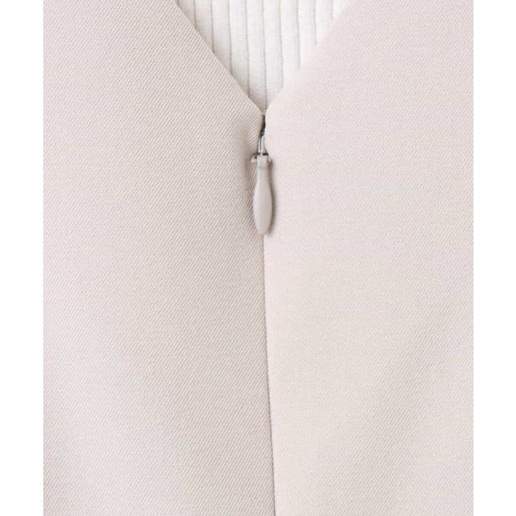 サイドパール調釦デザインVネックジャンパースカート 洗える WEB限定サイズあり | OFUON | 詳細画像21 