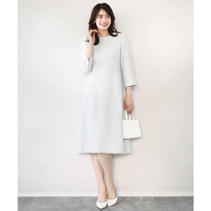 [セットアップ対応]ツイードデザインワンピース/WEB限定 | OFUON | 詳細画像15 