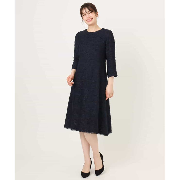 [セットアップ対応]ツイードデザインワンピース/WEB限定 | OFUON | 詳細画像31 