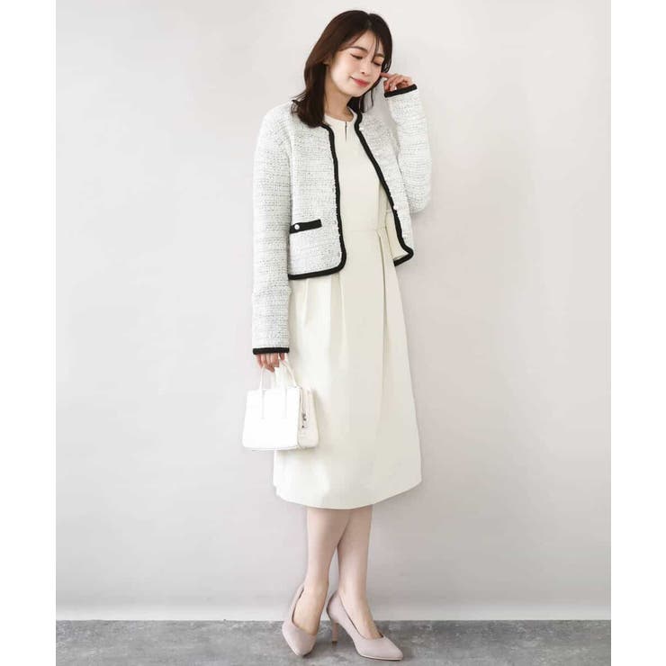 ウエストタックワンピース/洗える/WEB限定サイズあり | OFUON | 詳細画像12 